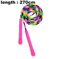 thumbnail image 2 of Cuerda para saltar Cuerda para saltar larga, Cuerda para saltar DIY con cuentas suaves ajustables para niños y adultos MFZFUKR CPB-DE-SSW854-3, 2 of 5