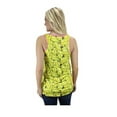 thumbnail image 3 of Womens Tank Top Softball Ladies Sleeveless Sports Shirt Pink Yellow, 3 of 3