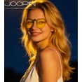 thumbnail image 5 of Joopin Clip on Driving Glasses Rimless Flip Up Style Anti-Glare Night Vision Glasses for Driving(Yellow）, 5 of 10
