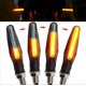 thumbnail image 2 of 4pcs_ Motorcycle turn signals indicator LED running light with bikes, 2 of 4