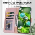 thumbnail image 4 of Allytechgroup for iPhone 16 Case with Credit Card Slot, RFID Blocking PU Leather Flip Wallet Case for Women Girls Shockproof Protective Case Cover for iPhone 16, Rosegold, 4 of 6