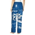 thumbnail image 3 of Daiia Happy New Year 2024 (4) Women's Sleep Pant with Pockets and Drawstring,Pajama Pants-Medium, 3 of 9