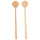 thumbnail image 2 of Cuchara de cocina de madera, 2 piezas Cuchara de madera Cuchara de madera pequeña Cuchara de madera Top of the Line, 2 of 9