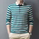 thumbnail image 4 of Sudadera ajustada con cuello para hombre, polos para hombre, jersey de negocios, ropa formal ajustada, ofertas, citas estéticas, invierno, XXL, 4 of 5