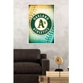 thumbnail image 2 of MLB Oakland Athletics - Logo 14 Wall Poster, 22.375" x 34", Framed, 2 of 2