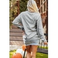 thumbnail image 3 of Redhotype Vogue Oversized Skull Graphic – Grey Sweatshirt, Trendsetter Fit, 3 of 8
