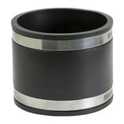 5 in. PVC Flexible Coupling with Stainless Steel clamps