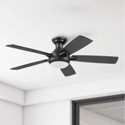 Honeywell Radstock 52 Ceiling Fan w/ Remote, Reversible Blades, Matte Black