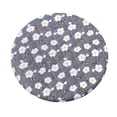 thumbnail image 1 of Coussins de Tabouret de Cuisine Coussin de Tabouret de Bar Texture Housse de Tabouret Rond Rembourré Coussin en Mousse Non Bas 12 Pouces Chauffage de Siège Automobile, 1 of 5