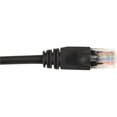 thumbnail image 2 of Black Box Network Services CAT5EPC-020-BK CAT5e 100 MHz Ethernet PVC Patch Cable, UTP - Snagless, Black - 20 ft., 2 of 8