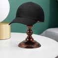 thumbnail image 2 of Shisuyan Hat Stand Desktop Hat Cap Display Rack Hat Display Holder Metal Hat Stand, 2 of 8