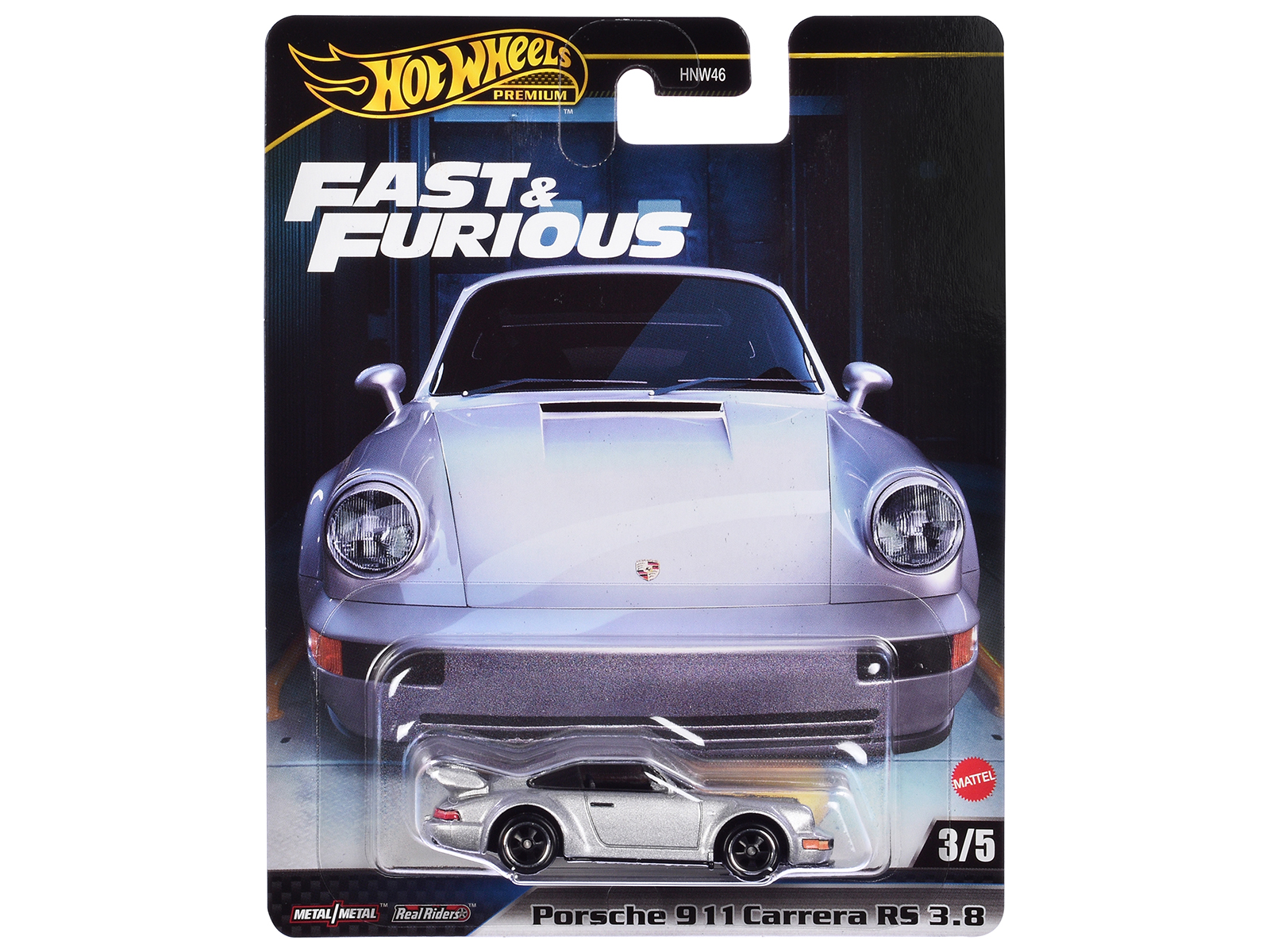 "Fast & Furious" 2023 5 piece Set G Diecast Model Cars by Hot Wheels