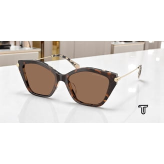 Michael Kors Cancun MK 1087 Metal Womens Square Sunglasses Shiny