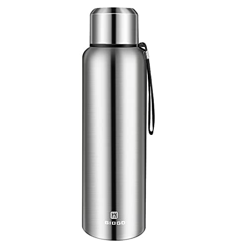 Termo botella de vacio aislada de 50 oz con tapa de taza Mat GIOGD GIOGD