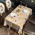 thumbnail image 3 of Golden Retriever Rectangle Tablecloth 60"x102",Waterproof Polyester Rectangle Table Cloth, Wipeable Spillproof Polyester Tablecloth for Dining, Camping, Indoor and Outdoor, 3 of 6