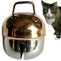 CatBib Premium Cat Bell – Copper, Silver, Loud, Bird Saving, and Collar Compatible