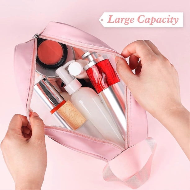 Transparent Toiletry Bag 3 Piece Set Travel Toiletry Bag Set Transparent Travel Organizer Case Make Up Bag Airplane Hand Luggage Transparent Travel Se