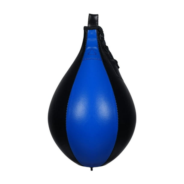 Boxeo colgante bola esquivación perforación ejercicio de boxeo de boxeo bola de velocidad para mejorar la reacción de entrenamiento de velocidad Azul