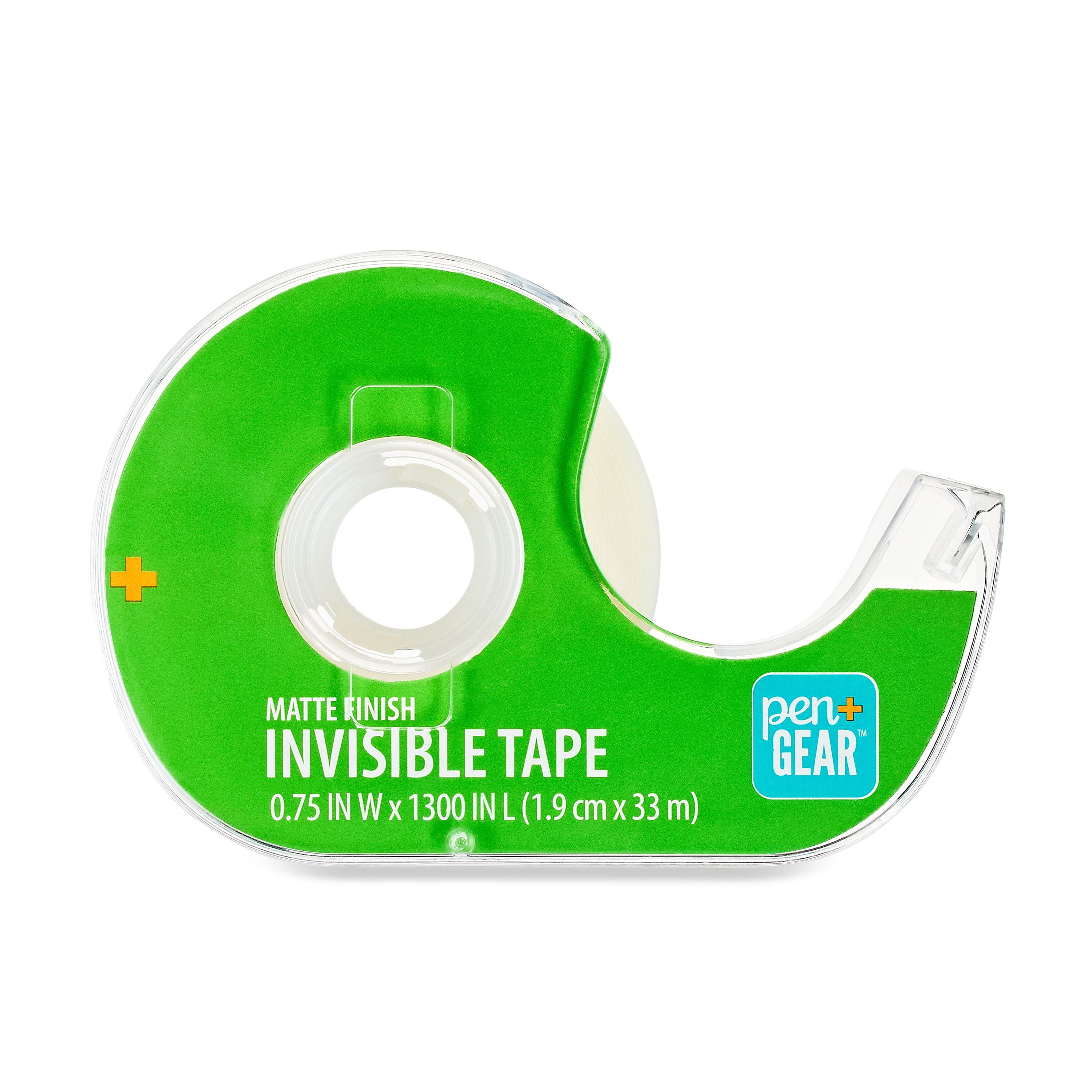 Pen+Gear Invisible Tape, .75" x 36 yd, Clear Matte Finish