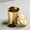 Gold, variant on CMYYNNAAluminium Storage Jar Portable Airtight Smell Proof Container Bottle Multipurpose Storage Container for Spices,Coffee & Teas (70 ml,Blue)