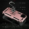 thumbnail image 6 of For iPhone 14 Case ,Heavy Duty Shockproof Body Phone Cover Built in Metal Rotated Magnetic Ring Holder Kickstand,Dustproof,Anti-Scratch,Dual Layer Military-Grade Drop protection,Rosegold, 6 of 8