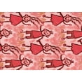 thumbnail image 1 of Ahgly Company Indoor Rectangle Patterned Pastel Pink Area Rugs, 7' x 9', 1 of 6