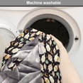 thumbnail image 6 of Oriental Dog Crate Cover, Traditional Lanterns Stars Flowers and Moon Cultural Pattern, Easy to Use Pet Kennel Cover for Medium Large Dogs, 35" x 23" x 27", Charcoal Grey and Multicolor, by Ambesonne, 6 of 6