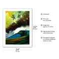 thumbnail image 2 of Pitching Wave - Tropical Surf - From an Original Color Painting by Wade Koniakowsky - Fine Art Matte Paper Print (Unframed) 24x32in, 2 of 4