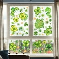 thumbnail image 5 of Día de San Patricio ventana con hoja verde ventana decoración pegatinas de pared, 5 of 7