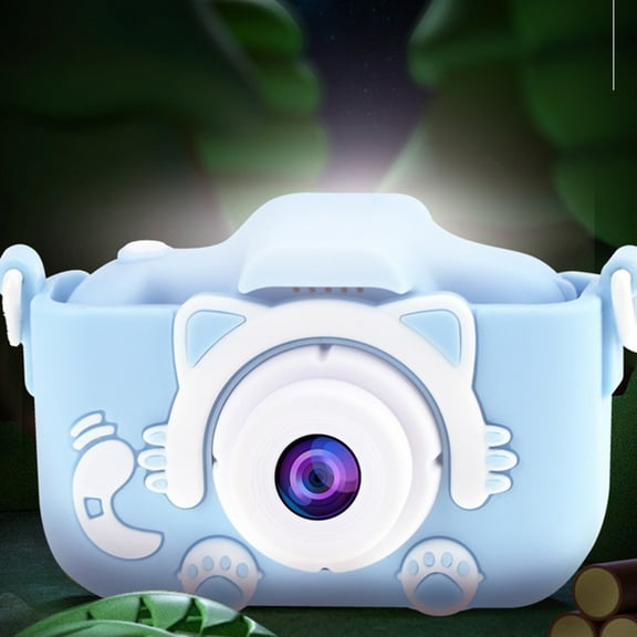 Digital Camera Clearance, Kids Digital Camera For Kids Gifts Camera 2.0Inch Screen Rechargeable Front And Back Double Lens 2MP For Kids 3-10 Year Old