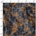 thumbnail image 2 of Soimoi Poly Taffeta Gray Fabric By the Yard - 56 Inch Wide - Geometric Floral Textile - Contemporary and Stylish Designs for Fashion and Crafts Printed Fabric, 2 of 6