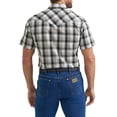 thumbnail image 4 of Wrangler® Men's and Big Men's Regular Fit Short Sleeve Western Shirt, Sizes S-5XL, 4 of 4
