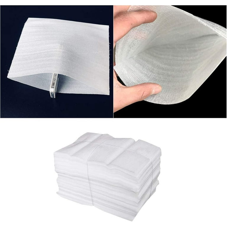 Berlune 200 Pack Foam Sheets Foam Pouches Bulk for Packing Dishes