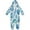 Marine Organismsd, variant on Soft Big Kids Onesie Pajamas Cozy Loose-Fit Jumpsuits for kids with Pockets for Christmas Lounge & Play Small Watercolor Splashes and Dots