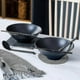 thumbnail image 5 of 6-piece Ramen Bowl - Traditional Japanese Crockery Set With Chopsticks And Spoon In Black, 5 of 5