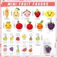 thumbnail image 2 of 20 Sets Inspirational Positive Fruit Gift Cute Funny Wool Knitted Fruit Mini Valentines Coworker Appreciation Gift Motivational Pun Card Valentine's Day Party Favor for Teacher Employee Staff, 2 of 6