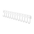 thumbnail image 2 of Soporte para Raquetas de Bádminton Y Tenis Estante Organizador Colgador de Pared Construcción Metálica Robusta Adecuado para Garajes Gimnasios Y Escu 12 ganchos blancos, 2 of 8