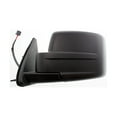 thumbnail image 2 of KarParts360 For Dodge Nitro 2007 08 09 10 2011 Door Mirror Driver Side | Power Glass | Non-Heated | Foldaway | Textured Black | Code GT9 | Replacement For CH1320277 | 55157189AI, 2 of 6