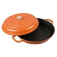 thumbnail image 1 of Masterpan MP-126 3 qt. Non-Stick Cast Aluminum Dutch Casserole, Orange - 11 in., 1 of 1