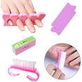 thumbnail image 4 of Kit de decoración de uñas, kits de decoración de uñas, con 15 pinceles, 5 bolígrafos de puntos, 10 cintas de rayas, 3 cajas de diamantes de imitación para uñas, kit profesional de accesorios para decoración de uñas JM, 4 of 4