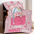 thumbnail image 4 of Bear Blanket Ultra Soft Flannel Throw Blankets, 50 X 40 Inch Cozy Warm, 4 of 7