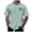 A-Mint Green, variant on Men Tshirts Spring and Autumn Graphic Print Short Sleeve Round Neck Floral Bottoming Blouse