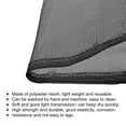 thumbnail image 3 of Uxcell 62.4inch Mesh Fabric Stretchy for Netting Bag, Backpack Pocket,Black 6.56ft, 3 of 6