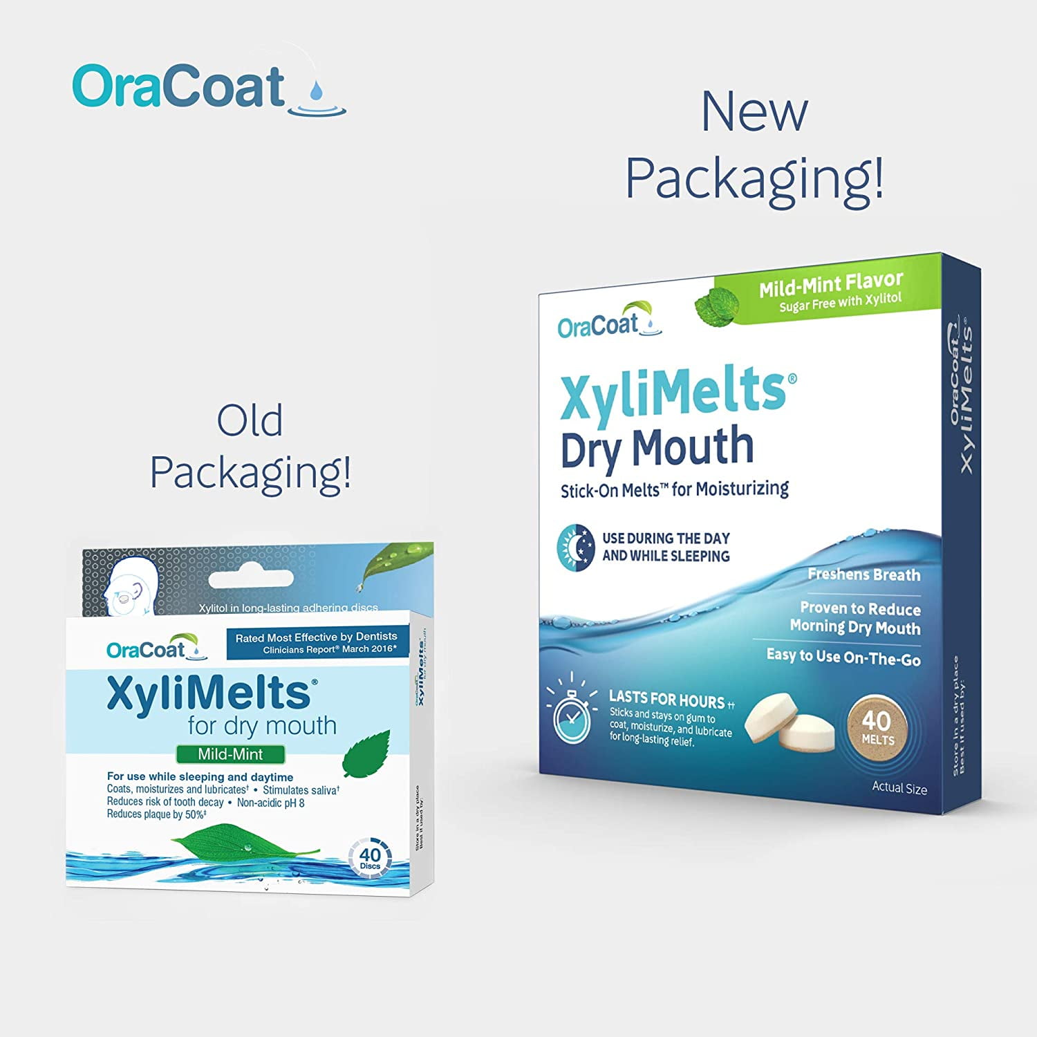 OraCoat XyliMelts® Mild Mint Dry Mouth Stick-On Melts, 20 ct - City Market