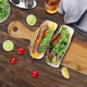 thumbnail image 2 of Taco Holder Stand, Bamboo Taco Holder Stand Tray Rack Holds Up To 8 Tacos Each, For Serving Up Tacos Trays, 2 of 5