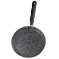 thumbnail image 3 of 1 sartén antiadherente de piedra Maifan, sartén para tortilla, sartén con revestimiento antiadherente, sartén para huevos, utensilios de cocina, accesorios para el hogar (negro, 8 pulgadas), 3 of 5