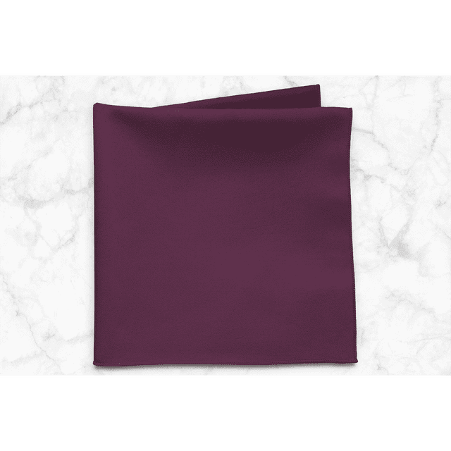 Ultimate Textile (10 Dozen) 20 x 20-Inch Polyester Cloth Dinner Napkins - for Wedding, Restaurant or Banquet use, Aubergine Eggplant