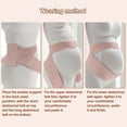 thumbnail image 5 of Unique Bargains Pregnancy Belly Band for Pregnant Women Breathable Maternity Belt Adjustable Pregnancy Belly Support Band Large Pink, 5 of 7