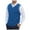 X-266Blue, variant on YMNXA Mens Sweaters Vest Sleeveless V Neck Solid Color Knitted Comfortable Slim Fit Top For Casual Daily Wear Blue L