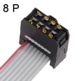 thumbnail image 3 of Unique Bargains IDC 8 Pins Connector Flat Ribbon Cable Female Connector 30cm 2.54mm Pitch,5pcs, 3 of 5
